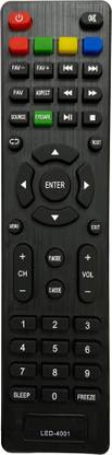 SHIELDGUARD Remote Control No. 257, Compatible for LED TV INTEX Remote Controller