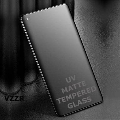 VZZR Tempered Glass Guard for OnePlus 10 Pro 5G UV Matte Tempered Glass