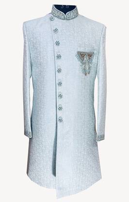 malabis studio shewani Self Design Sherwani