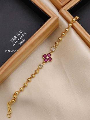 DX ENTERPRISE Alloy Gold-plated Bracelet