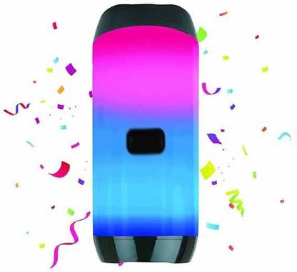 GRAYLEAF Trippy Lights Edition, Portable Bluetooth Speaker Waterproof Flashing LED Light 10 W Bluetooth Speaker