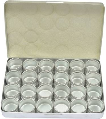 Luxuro Boxes Aluminium Retangular 18 Mm X 54 Pcs Storage Box