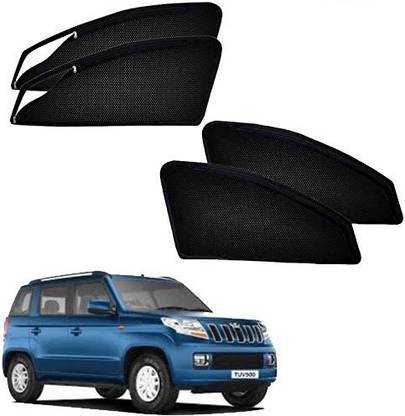 Motile Rear Window, Side Window Sun Shade For Mahindra TUV-300