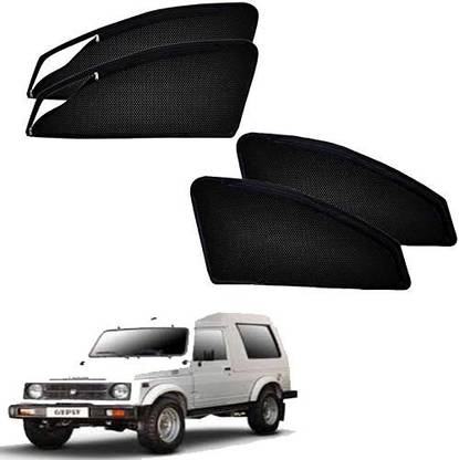DENISIGA Rear Window, Side Window Sun Shade For Mahindra Gypsy