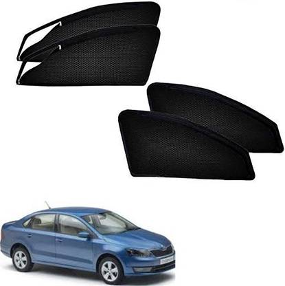 DENISIGA Rear Window, Side Window Sun Shade For Skoda Rapid