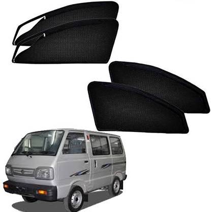 JAIN STAR Rear Window, Side Window Sun Shade For Maruti Suzuki Omni