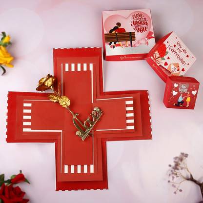 Ferns N Petals Artificial Flower Gift Set