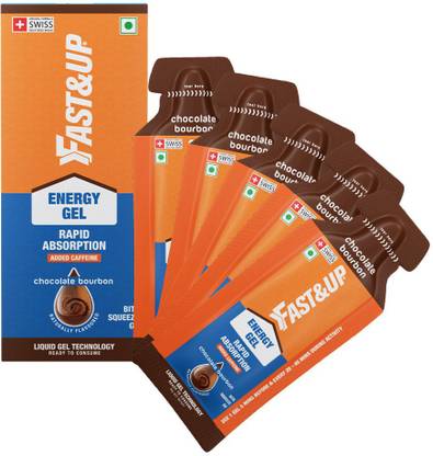 FAST&UP Energy Gels - Unique Liquid-Gel Technology for Instant Performance Boost Energy Drink