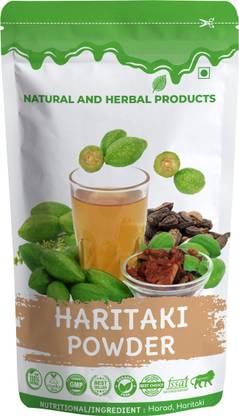 NATURAL AND HERBAL PRODUCTS Haritaki Powder for Dark Circle | Eating | Digestion | Diabetes | Weight Loss