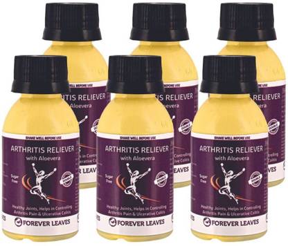 Forever Leaves Arthritis Reliever with Aloe Vera Pack of 6