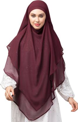 HIJAB WORLD Polyester Abaya