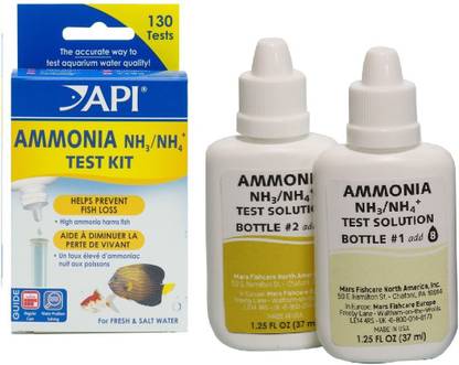 API AMMONIA Liquid Aquarium Water Test Kit