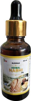 Rudraa Herbal Nabhi Oil Ayurvedic oil for Belly Button Helps to Eliminates Signs Of Pigmentation (30ml)