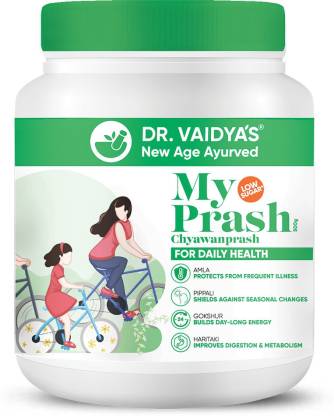 Dr. Vaidya's MyPrash Chyawanprash for Daily Health | 500 g | Everyday Immunity Booster | Nourish Stamina & Energy | Ayurvedic, Natural, High-Quality Herbs | All Age Groups | Rich in Antioxidants | Anti-aging