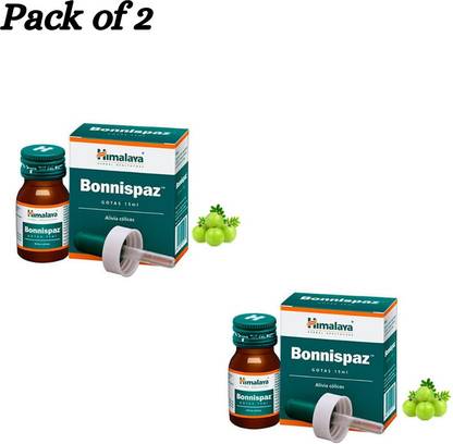 HIMALAYA Bonnispaz drops 15ml relieves smooth muscle spasms associated with colic, protects the gastrointestinal (GI) mucosa and expels gas from the GI tract.