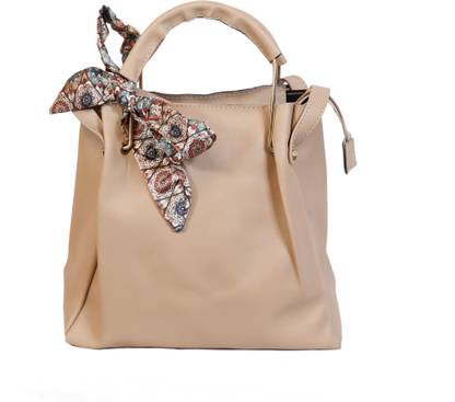 kkksstore CREAM BAG WITH RIBAN Shoulder Bag