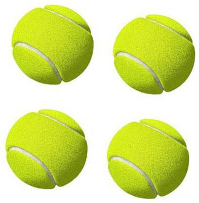MRX green cricket tennis ball-4 pieces Tennis Ball