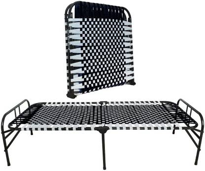 Luster Magic Bed, Folding beds for Sleeping, Guest Bed, Portable Folding Bed Metal Single Bed