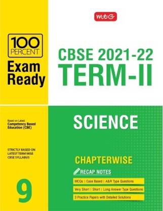 Class 9-100 Percent Exam Ready Cbse Board Term 2 Chapter-Wise Question Bank Science