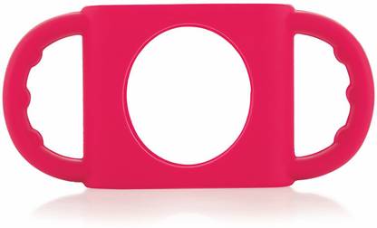 Beebaby 100% Silicone Handle for Slim Neck Baby Feeding Bottle. 100% BPA Free. 4m+ (Pink)