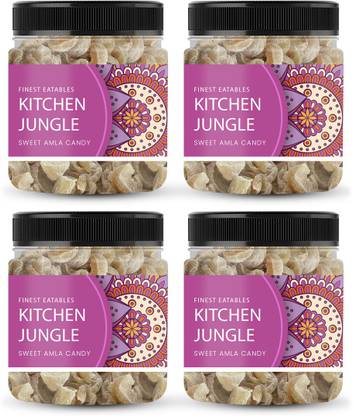 Kitchen Jungle Dry Amla Candy ( Candied Indian Gooseberry, Avla, Delicious) AMLA Candy