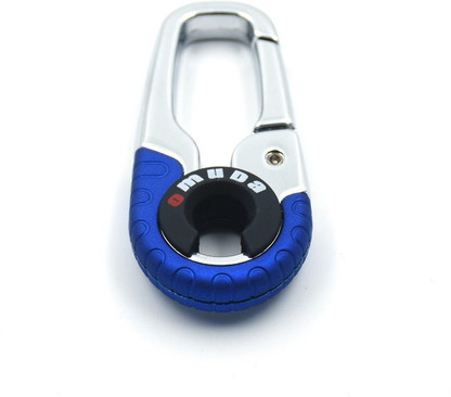 Omuda Premium Hook Locking Metal Keychain - Carabiner Key Ring For Men & Women (Gold) - View #10