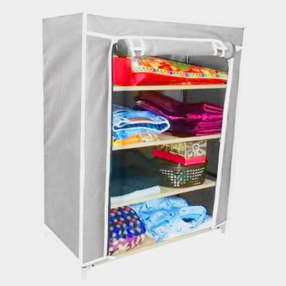 SB07 Solid Foldable PVC Collapsible Wardrobe