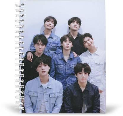 PurpleBees BTS Love Yourself Special A5 Diary Unruled 160 Pages