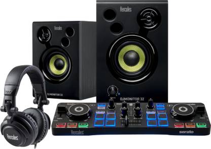 HERCULES DJ Starter Kit Wired DJ Controller