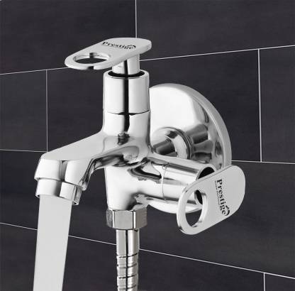 Prestige Brass Max Bib Cock 2 in 1 Water Tap_2 Twin Elbow Valve Faucet