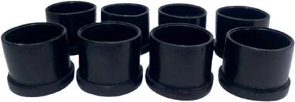 FLORAGREEN FLORAGREEN Furniture Leg End Tip Rubber Pad Cap or Cups Bush of Size 1.25 inch / 32 mm Internal Diameter for Floor Protection and Safety (12 PC) Foot Rest