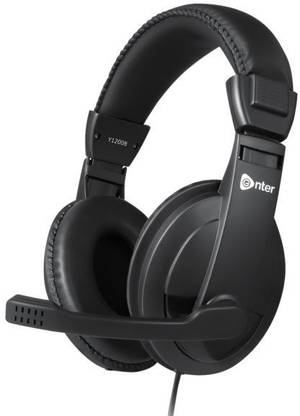 Enter STEREO HEADPHONE WITH MIC Wired