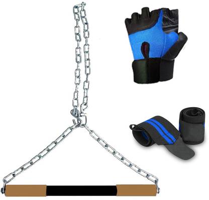 JMO27Deals Hanging Rod Chin ups and Pull Ups Exercise with thumb Wrist 028_Support Fitness Accessory Kit Kit