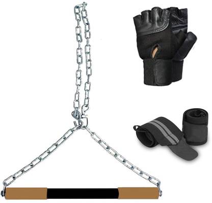 JMO27Deals Hanging Rod Chin ups and Pull Ups Exercise with thumb Wrist 014_Support Fitness Accessory Kit Kit