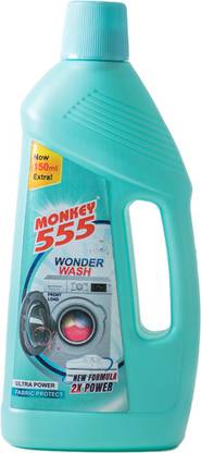 Monkey 555 Wonder Wash Front Load 1 Ltr Fresh Liquid Detergent