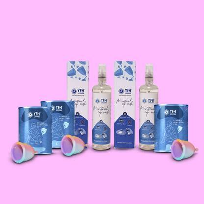 YFH Lifecare Large Reusable Menstrual Cup