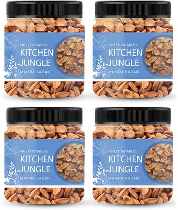 Kitchen Jungle Original Mamra Giri Almonds- Premium Real Mamra Giri Almonds