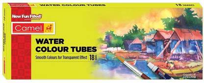 Camel Student Water Colour Tubes 18 Shades Pack of 1