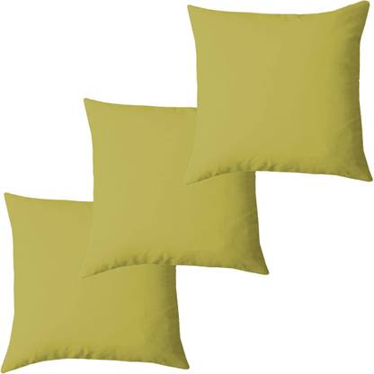 Linenovation Microfibre Cushion Pack of 3 Solid