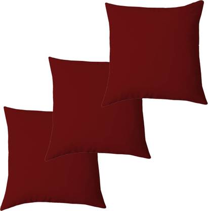 Linenovation Microfibre Cushion Pack of 3 Solid