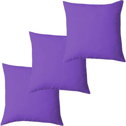 Linenovation Microfibre Cushion Pack of 3 Solid