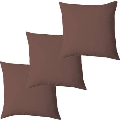Linenovation Microfibre Cushion Pack of 3 Solid