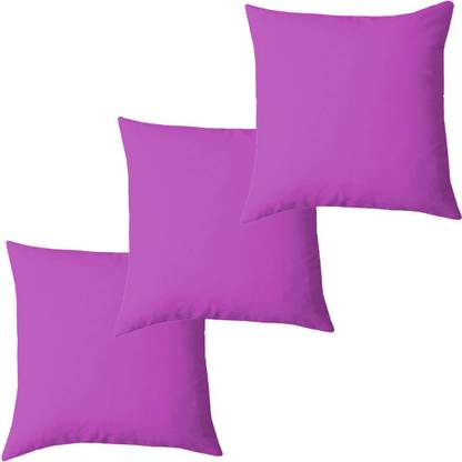 Linenovation Microfibre Cushion Pack of 3 Solid