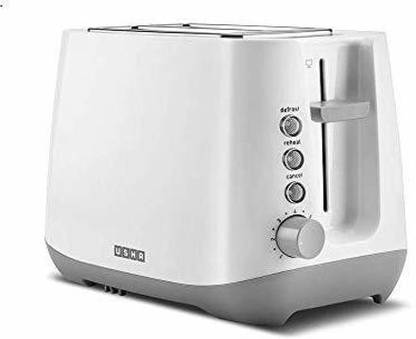 USHA PT POP UP TOASTER PT3730 WHITE 750 W Pop Up Toaster