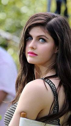 Alexandra Daddario Actress American Beautiful Eyes Matte Finish Poster Paper Print