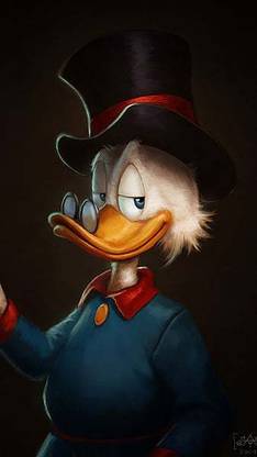 Donald Duck Cartoon Cartoon Donald Duck Matte Finish Poster Paper Print