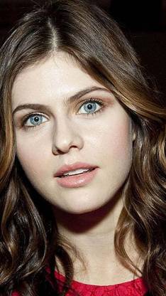 Alexandra Daddario Actress American Beautiful Eyes Matte Finish Poster Paper Print