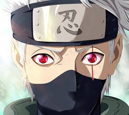Naruto Shippuuden Hatake Kakashi Sharingan Mangekyou Sharingan Matte finish Poster Paper Print