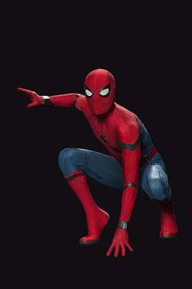 Spiderman Posing Spiderman Superheroes Artwork Digital Art Matte Finish Poster Paper Print