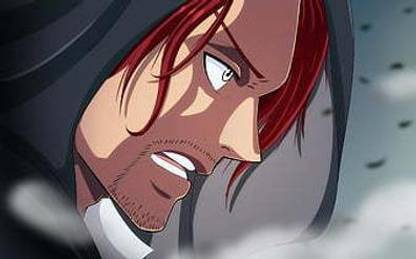 Shanks Anime Emperor One Piece Red Haired Pirates Red Haired Shanks Matte Finish Poster Paper Print
